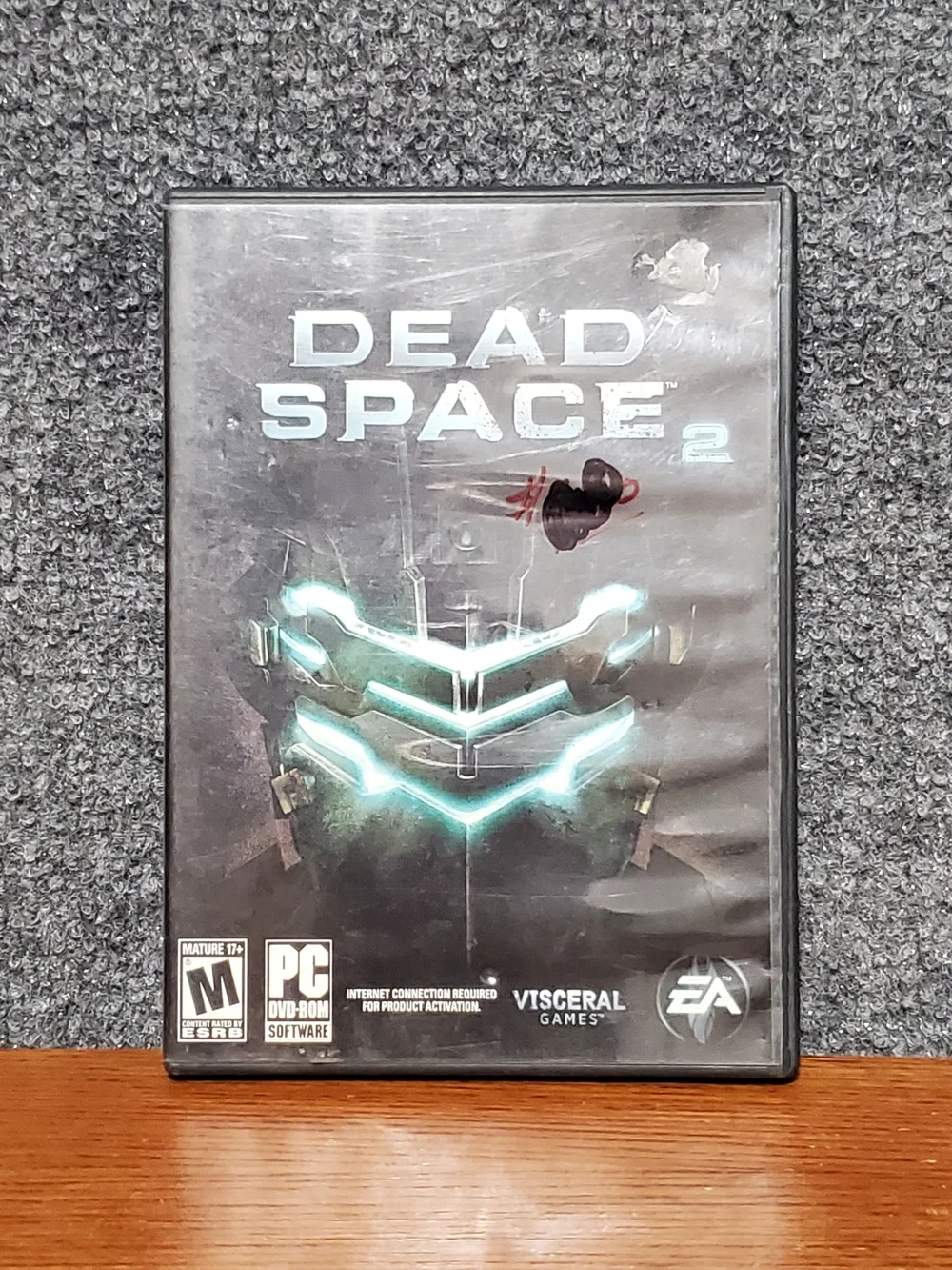 Dead Space 2 PC Game Discs & Case - Blue/Black Artwork